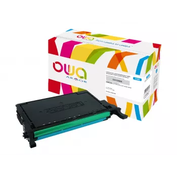 Armor OWA cartucho de tóner remanufacturado cian compatible con Samsung CLT-C5082L (4.000 páginas)