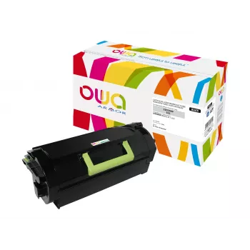 Armor OWA cartucho de tóner compatible remanufacturado negro (alternativa a Lexmark 522)