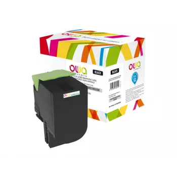 Armor OWA - negro - compatible - remanufacturado - tóner (alternativa a Lexmark 80C2SK0)