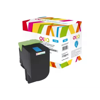 Armor OWA Tóner remanufacturado cian (alternativa a Lexmark 80C2SC0)
