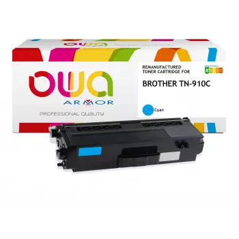 ARMOR OWA Tóner compatible con Brother TN-910C cian (9.000 páginas)