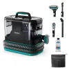 Aspirador lavador Tefal Clean It IZ5020 para alfombras y tapicerías, limpieza de manchas, 750 W, 13.500 Pa de potencia de succión, depósito de agua limpia de 2,3 l y de agua sucia de 1,5 l, Auto Clean