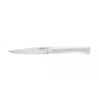 Opinel Set de 4 cuchillos de mesa Facette Blanco