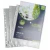 Exacompta Forever 50 fundas de prospectos DIN A4+ transparentes gofradas 90 micras