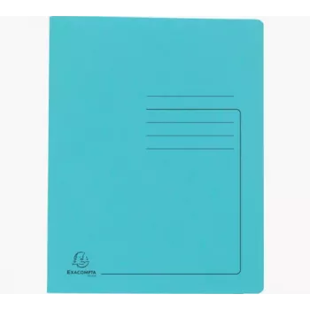 Exacompta Report File A4 turquesa Colorspan cartón 355 g mecánica de fijación flexible