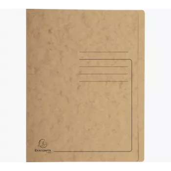 Exacompta 25 Quick Binder cartón marrón DIN A4