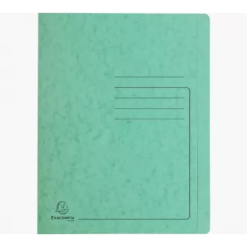Exacompta Colorspan carpeta de anillas A4 verde 355 g/m² archivo flexible