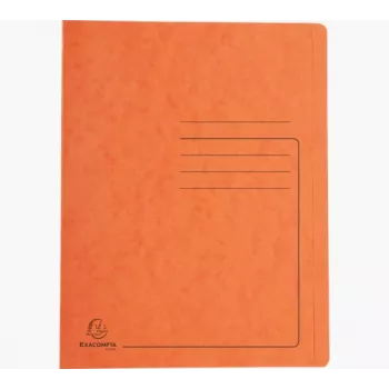Exacompta Quick Binder A4 naranja Colorspan cartón 355 g/m² pinzas metálicas flexibles