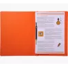Exacompta Quick Binder A4 naranja Colorspan cartón 355 g/m² pinzas metálicas flexibles