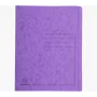 Exacompta Colorspan carpeta de anillas A4 violeta 355 g/m² cartón flexible