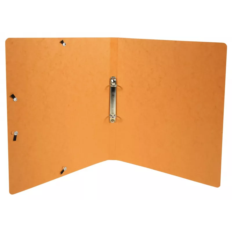Exacompta Iderama archivador de anillas A4, 2 anillas 15 mm, con goma, naranja (8701590)