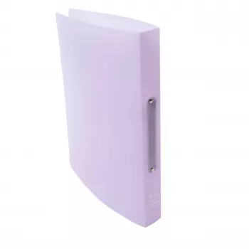 Exacompta Chromaline Pastel archivador de anillas 2 anillas malva 4,0 cm DIN A4