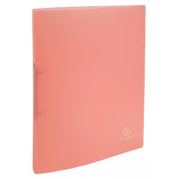 Exacompta Chromaline Pastel archivador de anillas 2 anillas rojo coral 4,0 cm DIN A4