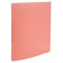 Exacompta Chromaline Pastel archivador de anillas 2 anillas rojo coral 4,0 cm DIN A4