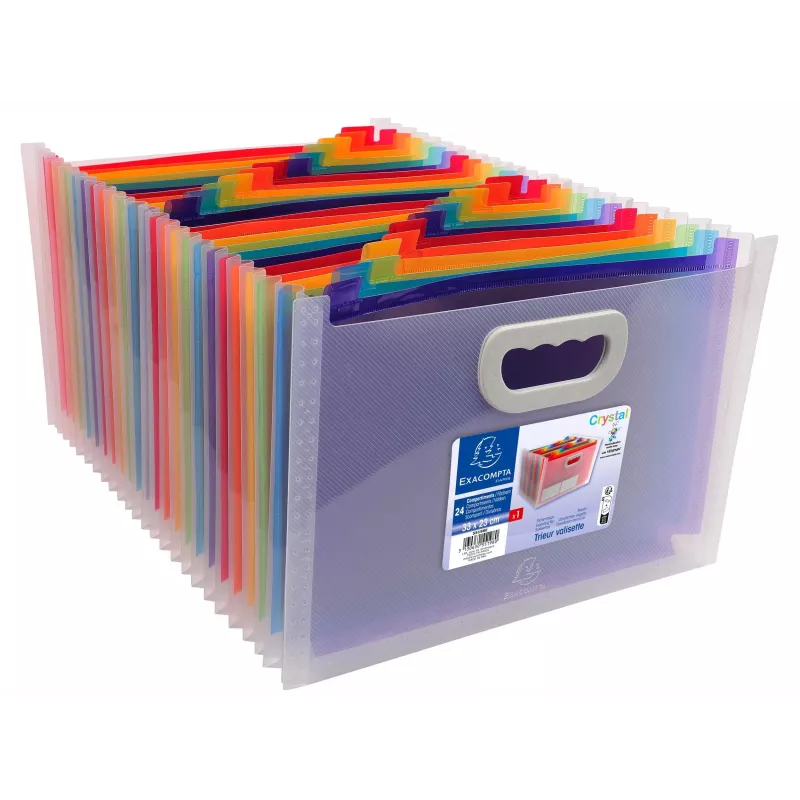 Exacompta 55198E - A4 - polipropileno (PP) - transparente - 330 mm - 250 mm - 235 mm