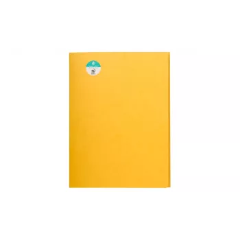Exacompta 56404E Forever carpeta de documentos A4 amarilla 200 hojas 240x320 mm cartón prensado reciclado