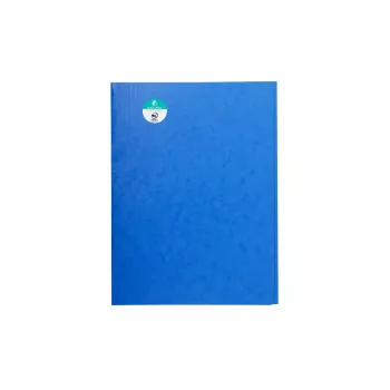 Exacompta 56407E Forever carpeta de archivo A4 - azul - 200 hojas - 240x320 mm - 3 mm de lomo - cartón reciclado
