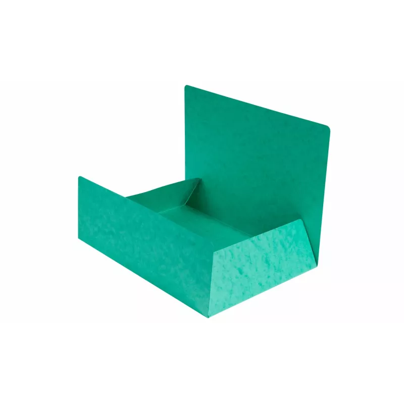 Exacompta 56415E carpeta de informes A4 verde 200 hojas 3 mm de lomo cartón reciclado