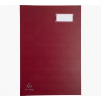 Exacompta 57025E libro de firmas A4, rojo