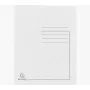 Exacompta 25 carpetas de archivado cartón blanco DIN A4