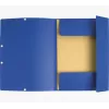 Exacompta Colorspan carpeta con goma A4 azul 355 g/m² 3 solapas con goma