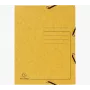 Exacompta carpeta de colección 55409E DIN A4 3 solapas cartón amarillo