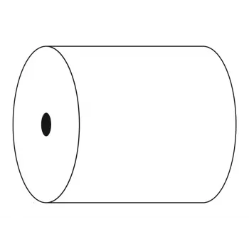 Exacompta rollo térmico 80 mm x 76 m 55 g/m² blanco 1 rollo