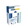 Rotulador permanente Pilot 400 azul 1,0-4,0 mm punta biselada, 20 rotuladores (15+5 gratis)