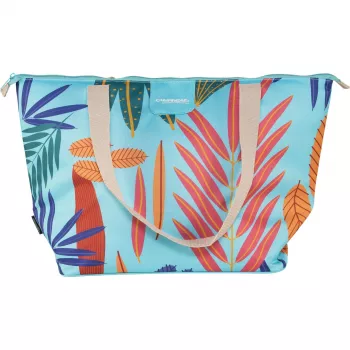 Bolsa de compra isotérmica Campingaz Ethnic 15L - bolsa térmica blanda, multicolor, poliéster 600D, aislamiento de espuma EPE, correa ajustable