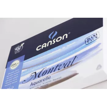 Bloc de acuarela Canson Montval 24 x 32 cm
