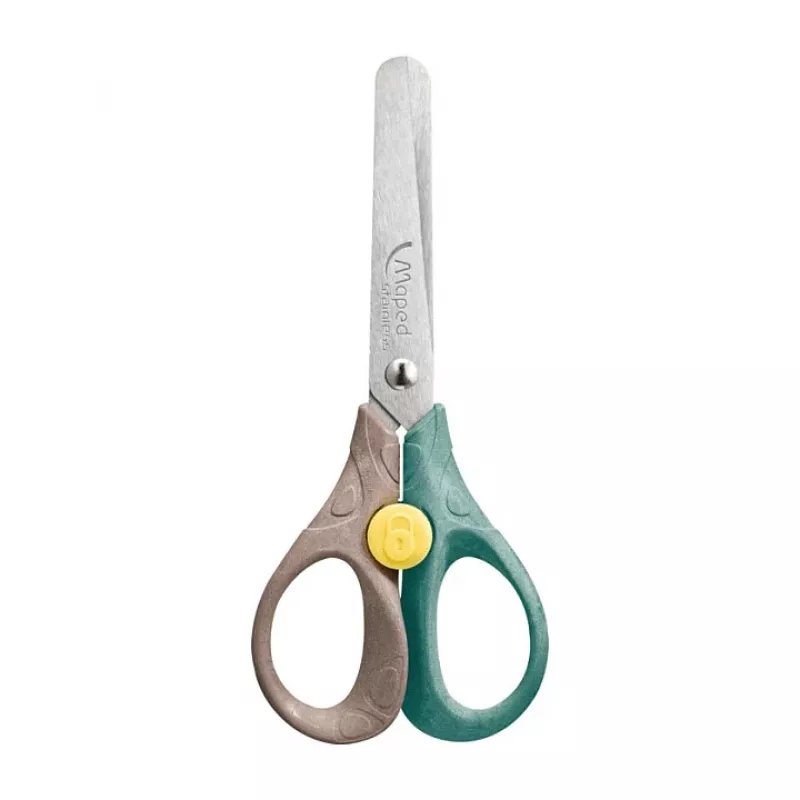 Tijeras de seguridad Maped Smiling Planet 13 cm, colores surtidos