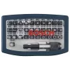 Set de puntas de destornillador Bosch 32 piezas Torx, Phillips, Pozidriv, hexagonal, ranurada, Torq-Set longitud 25 mm