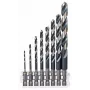 Set de brocas helicoidales HSS Bosch 2608577139 Impact Control 8 piezas 2-10 mm