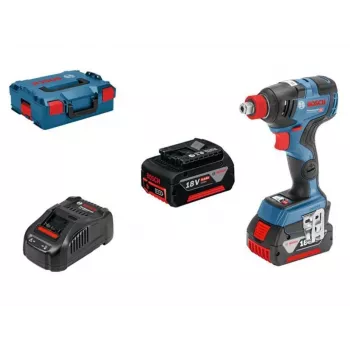 Bosch GDX 18V-200 C Professional atornillador de impacto a batería 18V 2 baterías incluidas