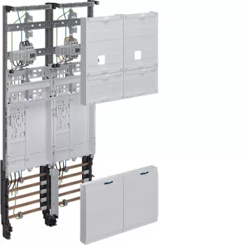 Hager universZ campo de medición completo ZK3EL22T 1050mm 2 emplazamientos de contador eHZ 2 campos