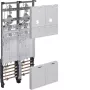 Hager universZ campo de medición completo ZK3EL22T 1050mm 2 emplazamientos de contador eHZ 2 campos