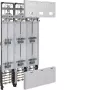 Hager univers Z panel completo 6 emplazamientos de contador trifásico 63A 1350mm ZL53X8T