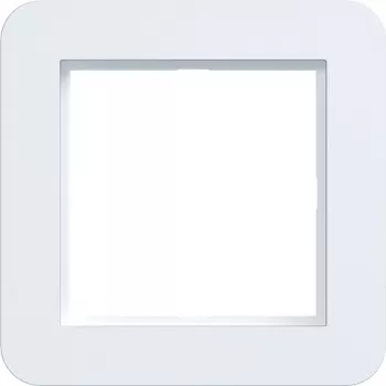 HAGER WAD7100WM marco embellecedor 1 elemento C.1 blanco luz mate