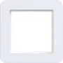 HAGER WAD7100WM marco embellecedor 1 elemento C.1 blanco luz mate