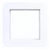 Hager WAD7100WG marco embellecedor 1 elemento C.1 blanco luz brillante