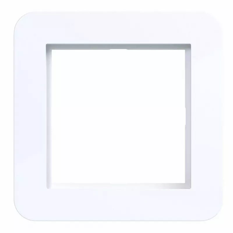 Hager WAD7100WG marco embellecedor 1 elemento C.1 blanco luz brillante