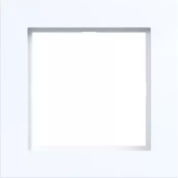 Hager WAD6100WG marco embellecedor 1 elemento A.1 blanco luz brillante