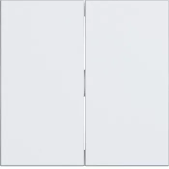 Hager WAW2000WM interruptor basculante 2 elementos blanco claro mate