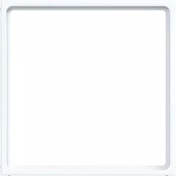 Hager WAF7074WG anillo intermedio para placa central 51x51mm blanco polar