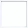 Hager WAF7074WG anillo intermedio para placa central 51x51mm blanco polar