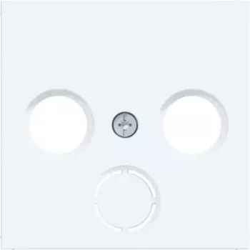 Hager pieza central AX/CX blanco puro WAF1168WM
