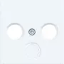 Hager pieza central AX/CX blanco puro WAF1168WM