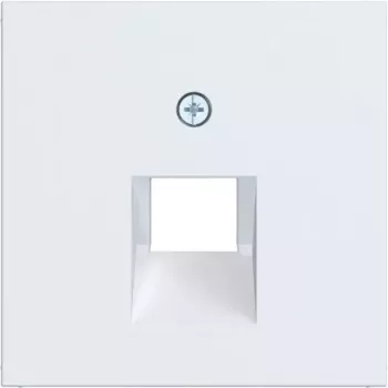 Hager placa central AX/CX blanco claro WAF1107WM