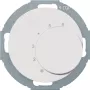 Hager WLN5026WG termostato con conmutador y serie R.classic blanco polar