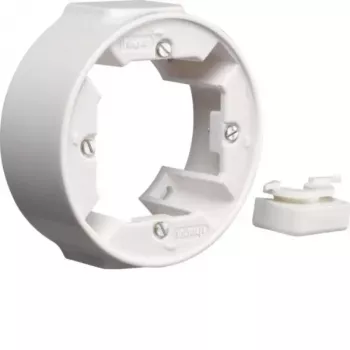 Hager WTD3110WG marco de superficie 1 elemento serie 1930 blanco polar brillante